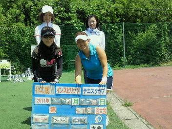  07/05(火) 女子シングルス 中級＜インスピリッツテニスクラブ＞