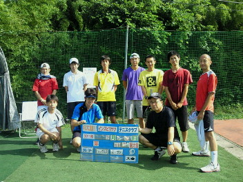  07/06(水) 男子シングルス オープン＜インスピリッツテニスクラブ＞