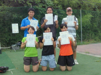  07/18(月) INSPI CUP 団体戦 オープン 賞金付 優勝＜インスピリッツテニスクラブ＞
