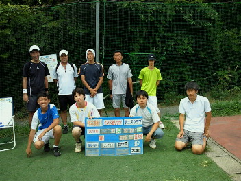 07/27(水) 男子シングルス 初中級＜インスピリッツテニスクラブ＞