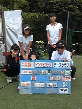 08/02(火) 女子シングルス 初級＜インスピリッツテニスクラブ＞