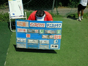  08/10(水) 男子シングルス オープン 優勝＜インスピリッツテニスクラブ＞