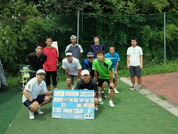  08/24(水) 男子シングルス オープン＜インスピ リッツテニスクラブ＞