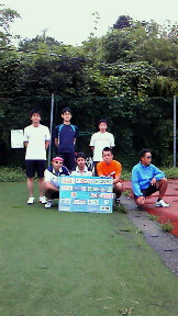  08/27(土) 男子シングルス オープン＜インスピリッツテニスクラブ＞