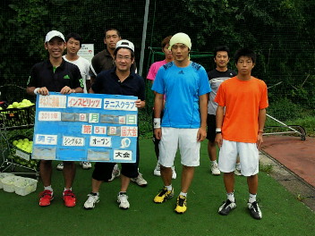  09/05(月) 男子シングルス オープン＜インスピリッツテニスクラブ＞