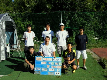  09/22(木) 男子シングルス オープン＜インスピリッツテニスクラブ＞