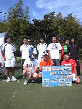 09/27(火) 男子シングルス 初中級＜インスピリッツテニスクラブ＞