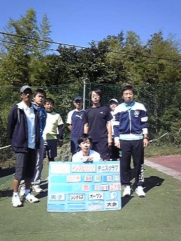 10/04(火) 男子シングルス オープン＜インスピリッツテニスクラブ＞