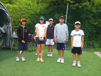 07/22(日) 小学生男女混合シングルス オープン＜インスピリッツテニスクラブ＞