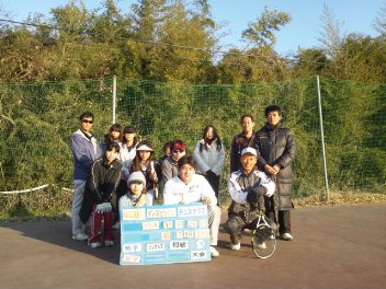 12/29(木) 男子シングルス 初級・女子シングルス 初級＜インスピリッツテニスクラブ＞