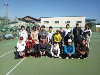 02/04(土) 男子シングルス 初級・ミックスダブルス 初中級＜桶川グリーンテニスクラブ＞