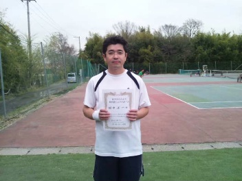 03/07(水) 男子シングルス オープン 優勝＜インスピリッツテニスクラブ＞