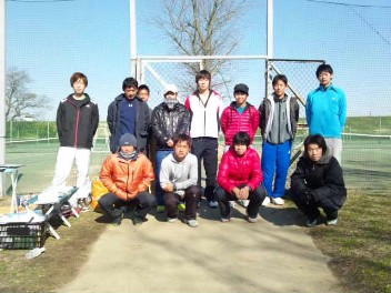 03/26(月) 男子シングルス オープン 賞金付＜秋ヶ瀬公園＞