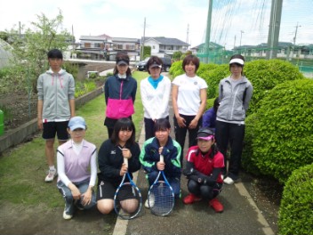 05/04(金) 女子シングルス 中級＜桶川グリーンテニスクラブ＞