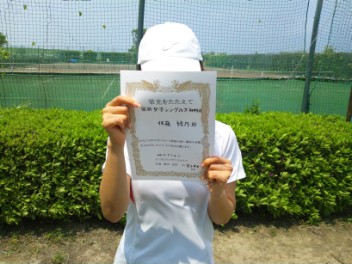 05/06(日) 女子シングルス 初中級 優勝＜富士見市運動公園＞