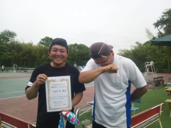 05/23(水) 男子シングルス オープン 優勝＜インスピリッツテニスクラブ＞