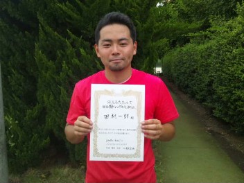 05/31(木) 男子シングルス 初級 優勝＜東大宮テニスクラブ＞
