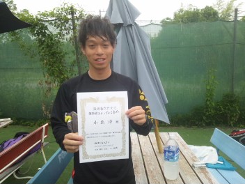 06/05(火) 男子シングルス オープン 優勝＜インスピリッツテニスクラブ＞