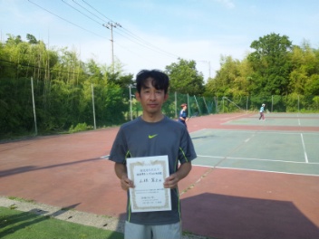 06/07(木) 男子シングルス 初級 優勝＜インスピリッツテニスクラブ＞