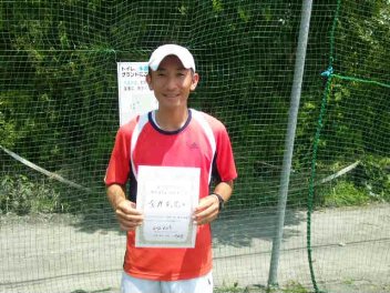 06/27(水) 男子シングルス オープン 優勝＜インスピリッツテニスクラブ＞