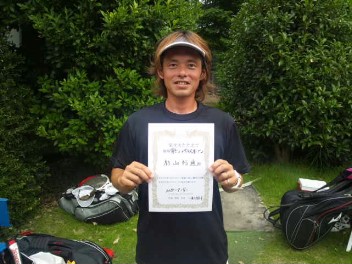 07/05(木) 男子シングルス オープン 優勝＜東大宮テニスクラブ＞