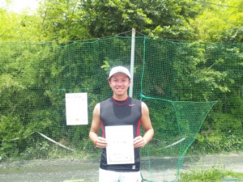 07/05(木) 男子シングルス オープン 優勝＜インスピリッツテニスクラブ＞