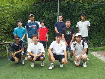 07/23(月) 男子シングルス 初中級＜インスピリッツテニスクラブ＞