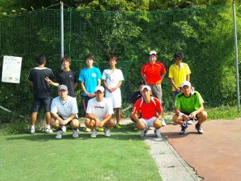 08/01(水) 男子シングルス オープン＜インスピリッツテニスクラブ＞