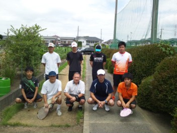 08/04(土) 男子シングルス 超初級＜桶川グリーンテニスクラブ＞