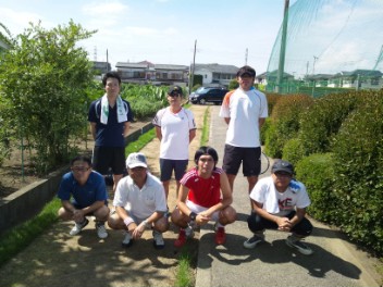 08/04(土) 男子シングルス 初中級＜桶川グリーンテニスクラブ＞