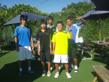 08/21(火) 男子シングルス オープン＜インスピリッツテニスクラブ＞