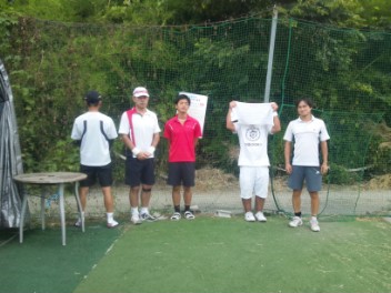 08/31(金) 男子シングルス オープン＜インスピリッツテニスクラブ＞