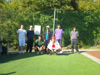 10/26(金) 男子シングルス オープン＜インスピリッツテニスクラブ＞