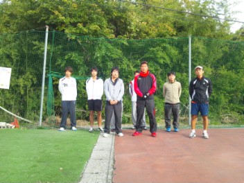 11/09(金) 男子シングルス オープン＜インスピリッツテニスクラブ＞