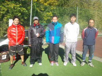 11/27(火) 男子シングルス オープン＜インスピリッツテニスクラブ＞