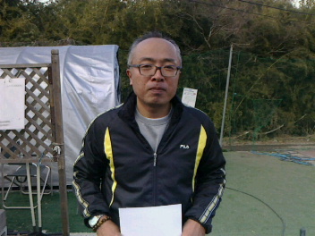 01/23(水) 男子シングルス 中級 優勝＜インスピリッツテニスクラブ＞