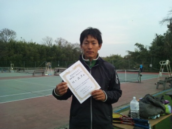 02/07(木) 男子シングルス オープン 優勝＜インスピリッツテニスクラブ＞
