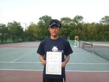 05/23(木) 男子シングルス オープン 優勝＜インスピリッツテニスクラブ＞