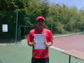 05/24(金) 男子シングルス オープン 優勝＜インスピリッツテニスクラブ＞