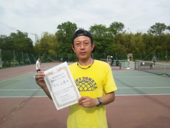 05/27(月) 男子シングルス 初級 優勝＜インスピリッツテニスクラブ＞