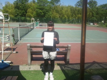 05/31(金) 女子シングルス オープン 優勝＜インスピリッツテニスクラブ＞