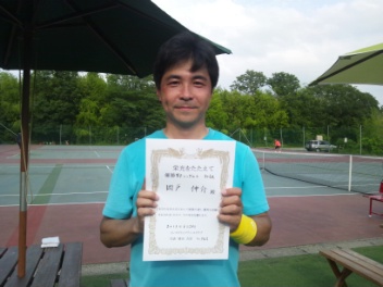 06/24(月) 男子シングルス 初級 優勝＜インスピリッツテニスクラブ＞