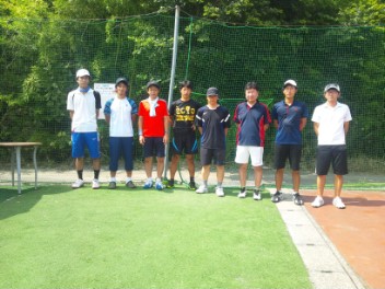 08/01(木) 男子シングルス 初中級＜インスピリッツテニスクラブ＞