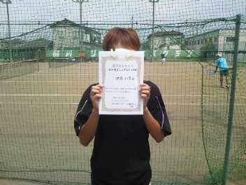 08/04(日) 男子シングルス 上級 優勝＜桶川グリーンテニスクラブ＞