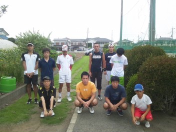 08/04(日) 男子シングルス 中級＜桶川グリーンテニスクラブ＞