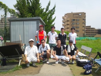08/08(木) 男子シングルス 初級＜東大宮テニスクラブ＞