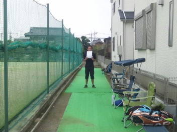 09/07(土) 男子シングルス オープン 優勝＜桶川グリーンテニスクラブ＞