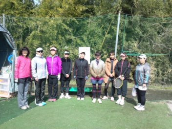 02/28(金) 女子シングルス 初中級＜インスピリッツテニスクラブ＞