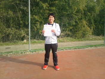 03/09(日) 男子シングルス オープン 優勝＜インスピリッツテニスクラブ＞