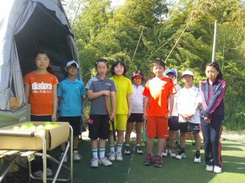04/27(日) 小学生男女混合シングルス 初中級＜インスピリッツテニスクラブ＞